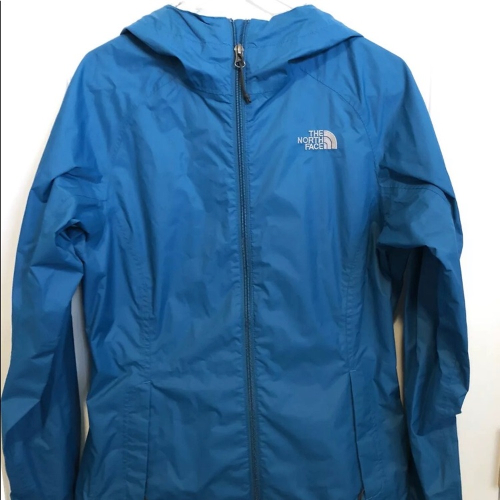 Women’s THE NORTH FACE  teal blue windbreaker XS